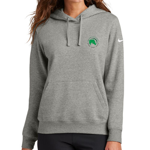 New Bloomfiled - Ladies Club Fleece Sleeve Swoosh Pullover Hoodie Thumbnail